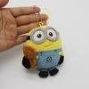 1piece Despicable Me Kevin Bob Minions Doll Keychain Cute Minion Plush Pendant Car Keychain Children's Toy Party Gift