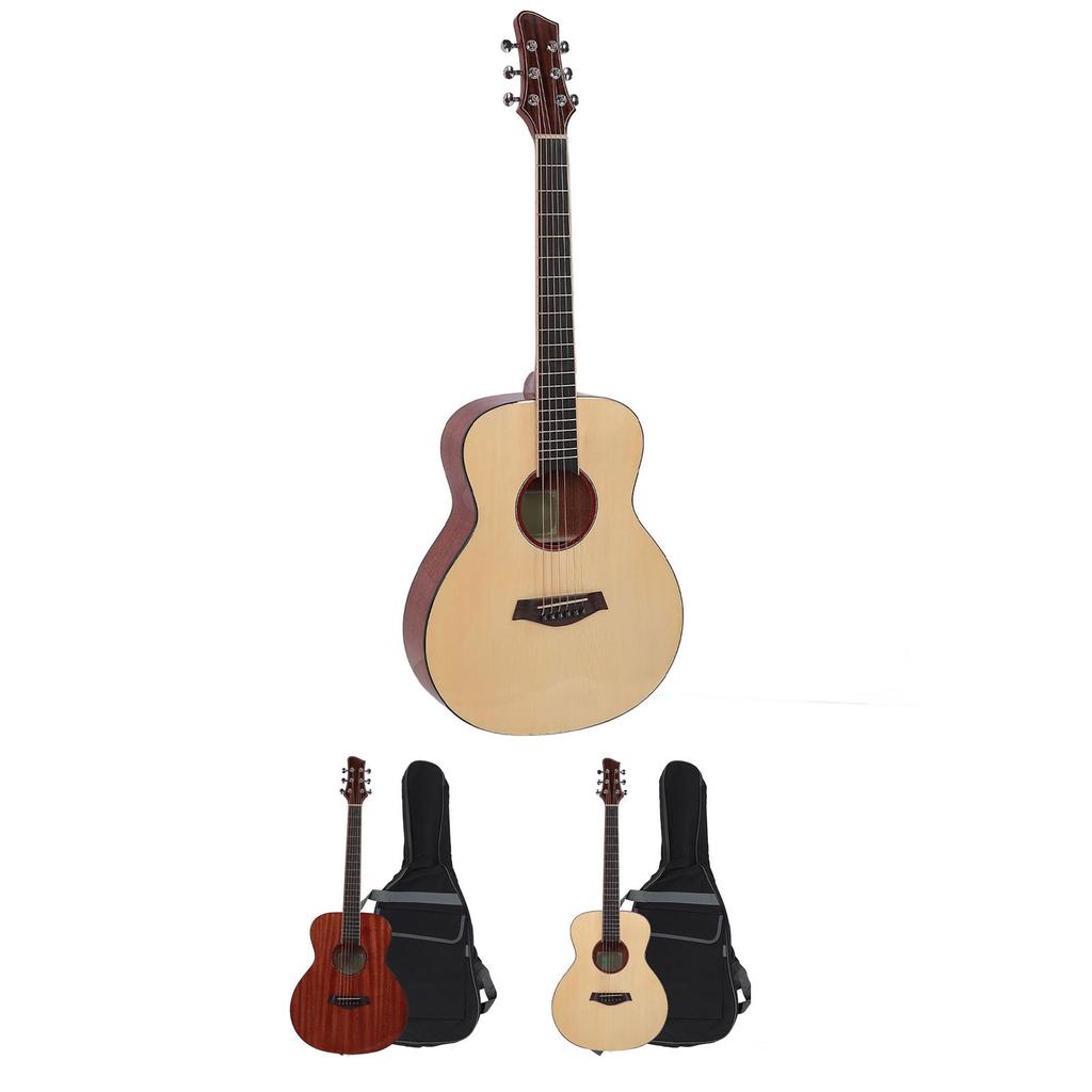 Wooden Guitar Set Folk Acoustic 36in Kids Adult Beginner Musical Instrument for IRIN 3670