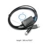 Câble de données USB pour ES pour Topcon ES602G, OS602G 6 broches femelle vers USB Câble de données pour station totale