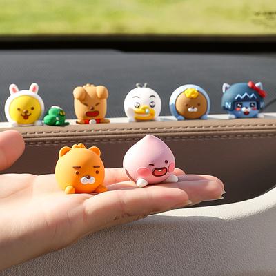 Kakaofriends Figur Autoornamente Auto Mittelkonsole Armaturenbrett Innenraum Dekoration Anime Puppe Autozubehör Auto Zubehör
