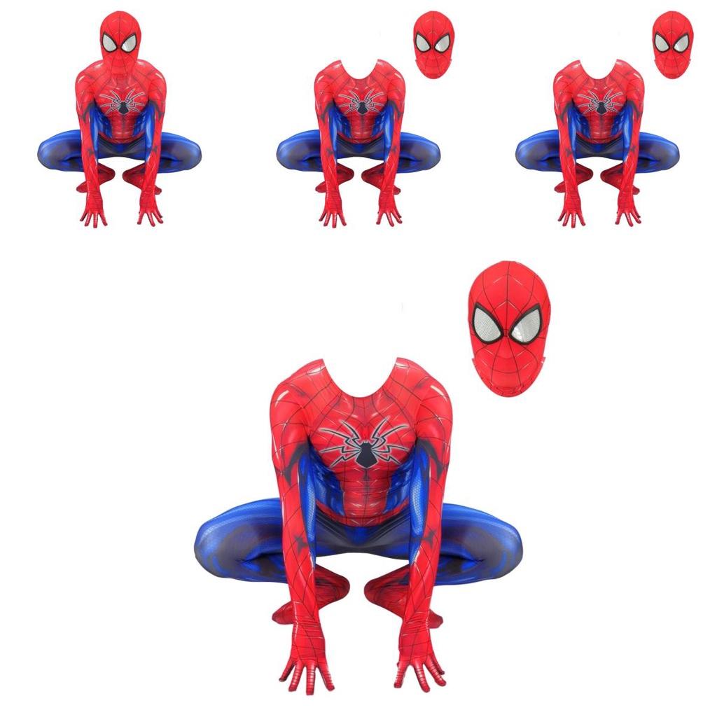 Spider-man Armor Mk Iv Jumpsuit Perfect Stitches Exquisite Workmanship!