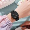 Fashion Women 3D Arabic Dial Quartz Watch Candy Color Silicone Band Square Watch Ladies Wristwatch Luxury Clock Gift Reloj Mujer