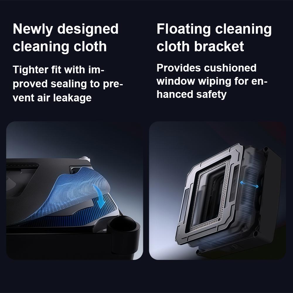 Liectroux S11 Window Cleaning Robot, 8000Pa Suction