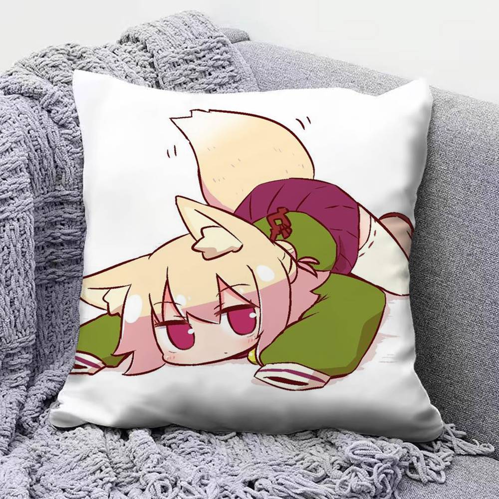 KemomimiChan Cute   Home Sofa Cushion Covers and Aecorative Custom Pillow Covers