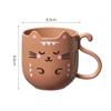 Cute Cat Mouthwash Mug Toothbrush Cup Home Travel Cartoon Thickened Wash Cup Plastic Mugs