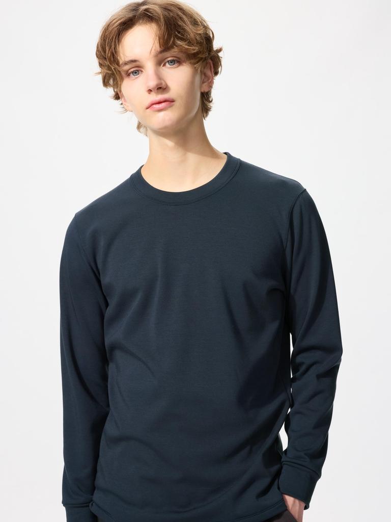Uniqlo Japan HeaTTech UlTra Warm Crew Neck T  UlTra Warm  Long Sleeve 