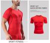 Men's Quick-Dry Elastic Sports T-Shirt - Breathable Ice Silk Short Sleeve Fitness Wear