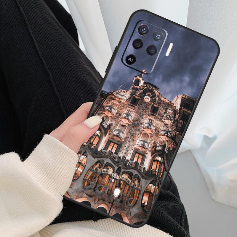 

Casa Batllo Barcelona Spain Case For Oppo A40 A60 A80 A5 Pro A15 A16 A17 A57 A77 A94 A74 A54 A76 A96 A18 A38 A58 A78 A98 OPPO A74 5G