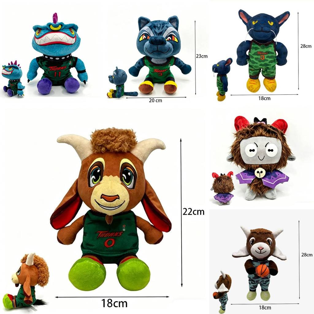 Goat Jett Fillmore Mondo Plush Miracle Dream Team Plush Toy With Pp Cotton Filling For Collectors And Kids