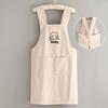 Breathable Kitchen Aprons Anti Dirty Cooking Smock Gardening Work Clothes Boys and Girls