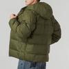 Giacca Invernale Spessa con Cappuccio Patchwork in Cotone Unisex da Uomo 2025