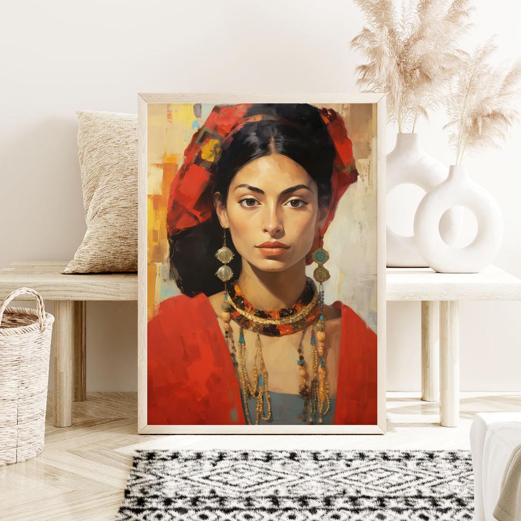 Poster Portrait of a Woman