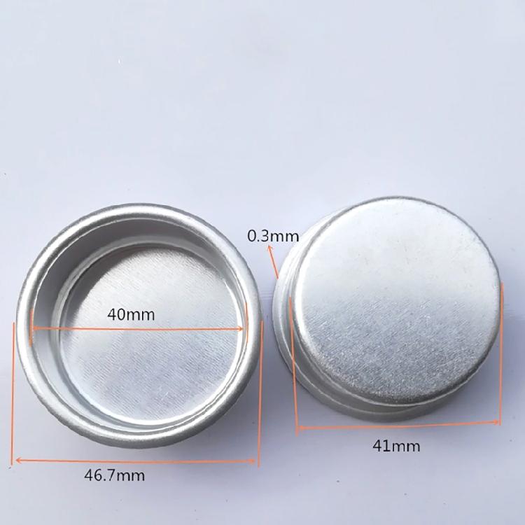 30Pcs Aluminum Candle Cup Set for DIY Scented Candle Making Tealight Bases Round Containers Wax Candle Holders Tins Jars