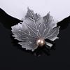 Hot Maple Leaf Alloy Brooch Retro Premium Light Luxury Clothing Accessories High-End Pin Accessories Brooch