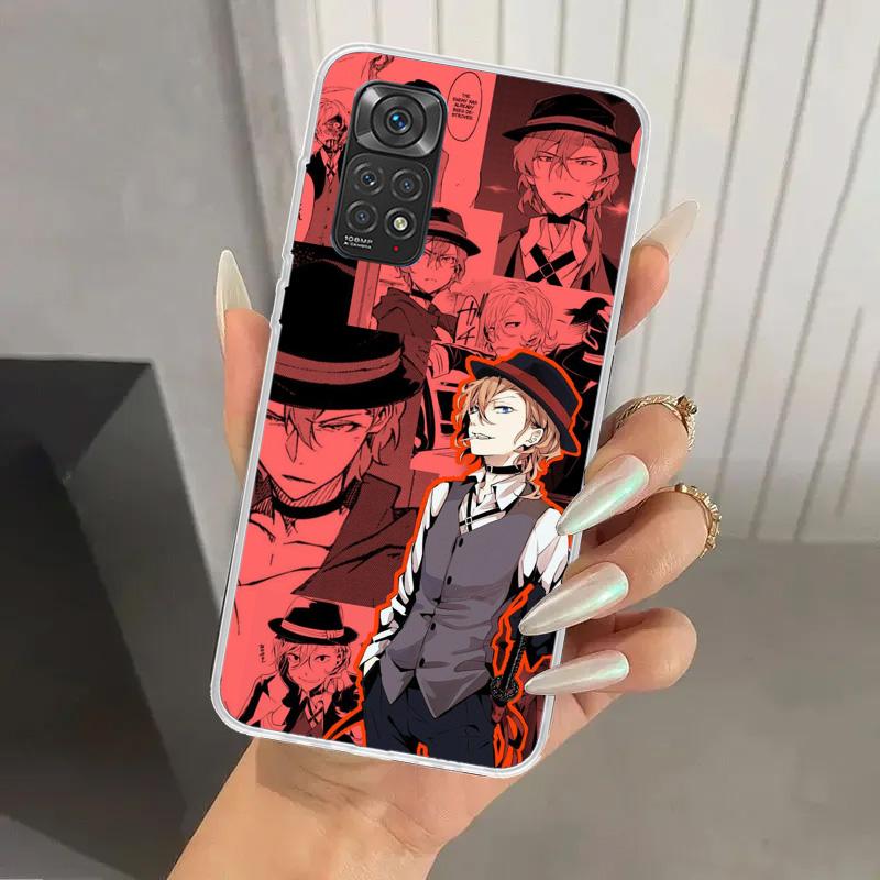 Bungo Stray Dogs Manga Phone Case for Xiaomi Redmi Note 15 14 14S 13 12S 12 Pro 11S 11 Plus 11T 11E 10S Soft Funda Print Shell R