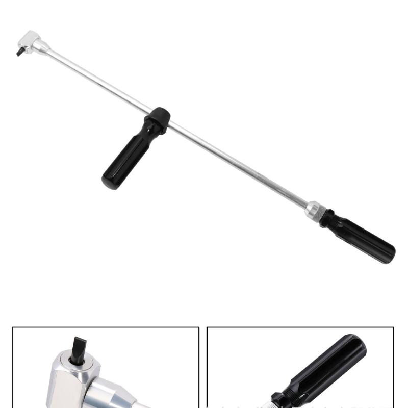 Stainless Steel 90 Degree Screwdriver Tool Pilot Screws Adjustment Tool Motorcycle Maintenance Areas