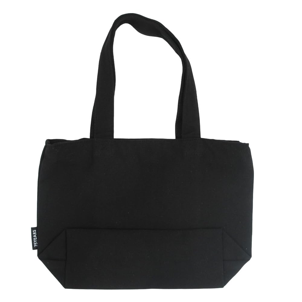 Snoopy Mini Tote 75th Anniversary Black