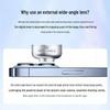 18K HD Ultra Clear Wide-Angle Lens for Mobile Photography and Live Streaming