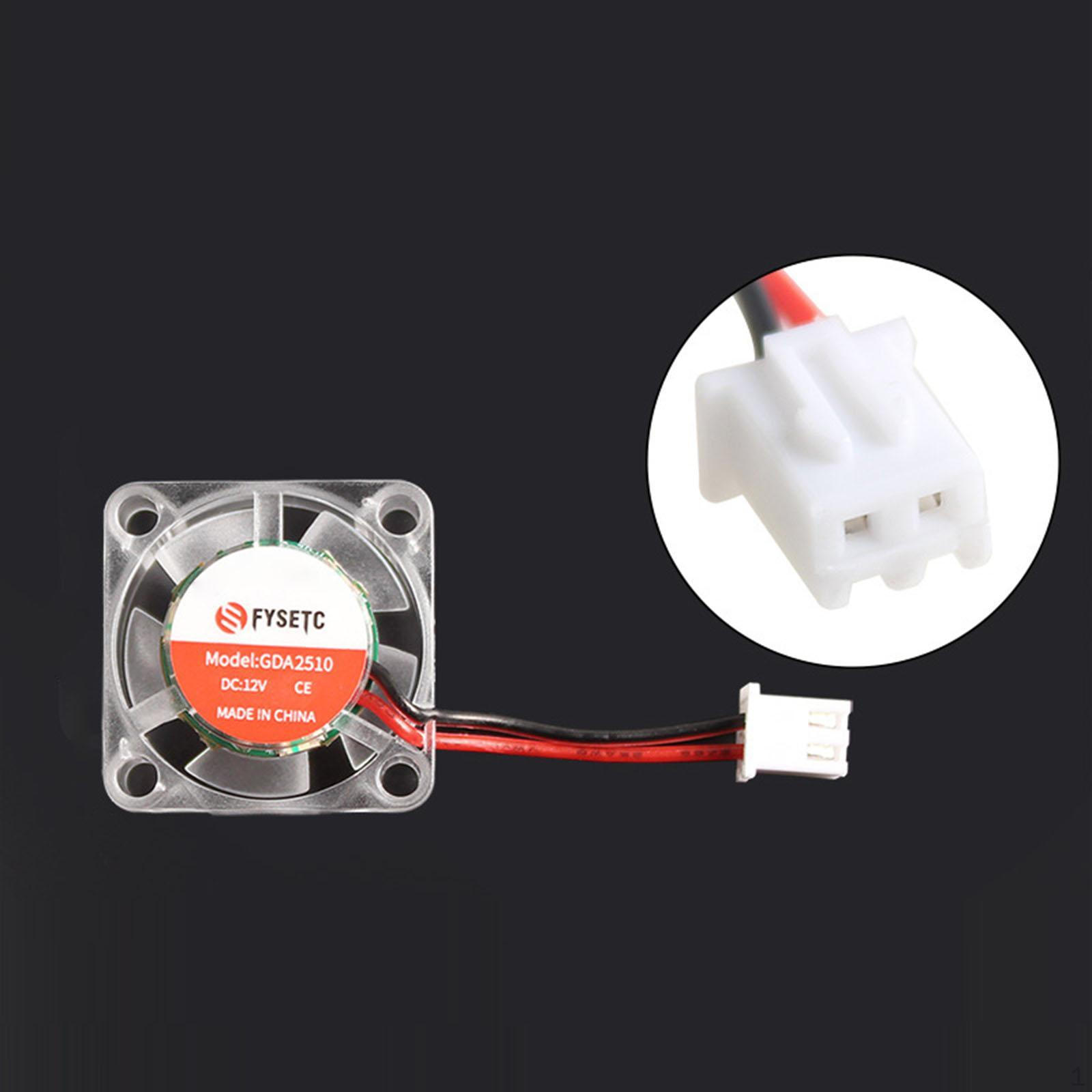 

Аксессуары для вентиляторов охлаждения 3D-принтеров, износостойкие светодиодные детали, простые в использовании для профессионалов