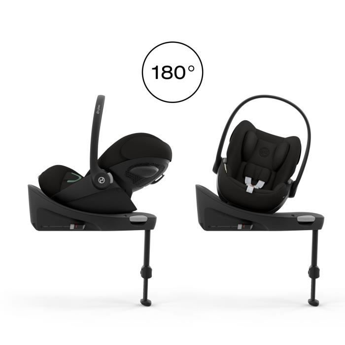 Siège auto i-size Cloud G Cybex Gold - 40 à 87 cm - naissance jusqu'à 13 kg - jusqu'à 2 ans - Magic Black