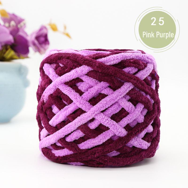 Thick Wool DIY Yarn Ball for Handwoven Crafts - Soft Texture, Easy To Work With, Multiple Colors