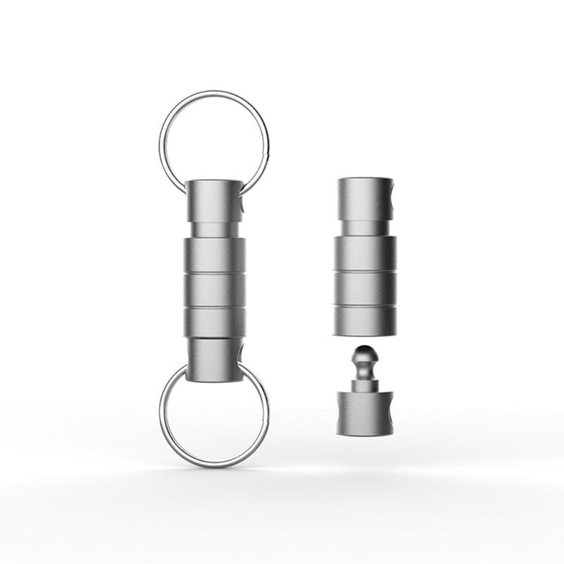 Quick Releasing Keychain Outdoor Attachments Clip Craft Carabiner Accessories for Outdoor Activity Enthusiasts Gifting