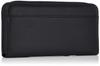 Ben Davis Long Wallet with Round Synthetic Black Men's Zipper, Leather, (BDW-9194S)