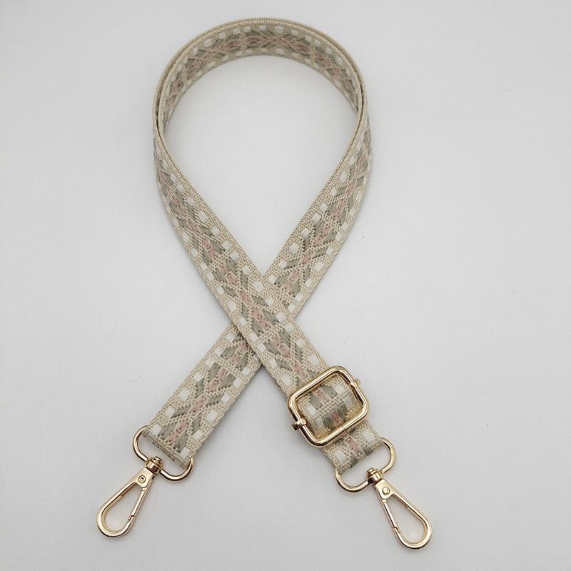 New Bag Nylon Knit Shoulder Strap Adjustable Length Metal Hook Backpack with Versatile Bag Parts Accessories Is A Trendy Idea