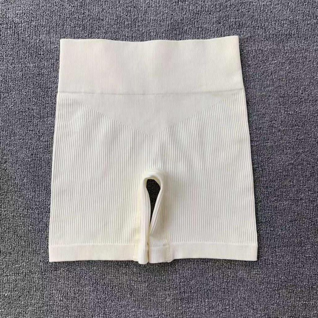 Women's High Waist Seamless Yoga Shorts - 9-Point, Elastic, Hip-Lifting Fitness Pants