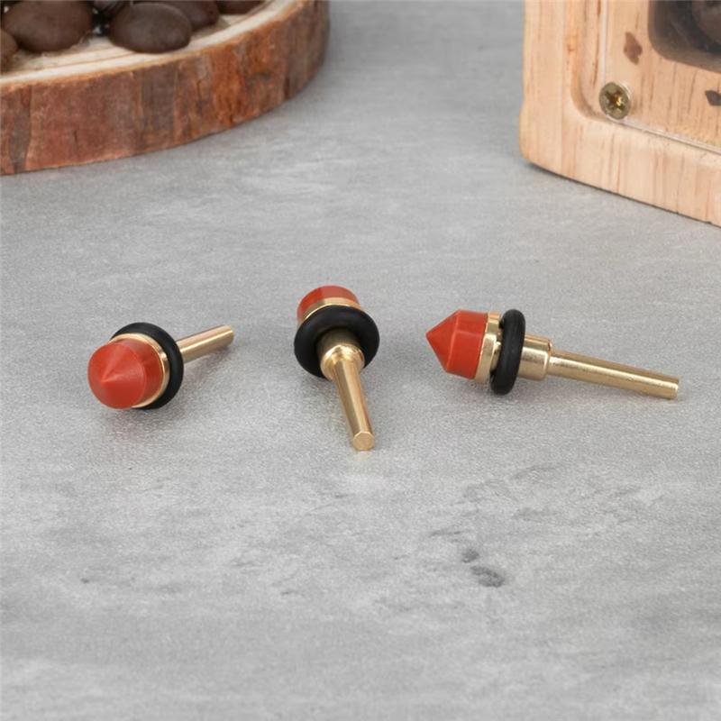 ABBP-3Pcs Coffee Machine Valve Pin Copper For Jura Exhaust Valve Mold Seal And O-Ring