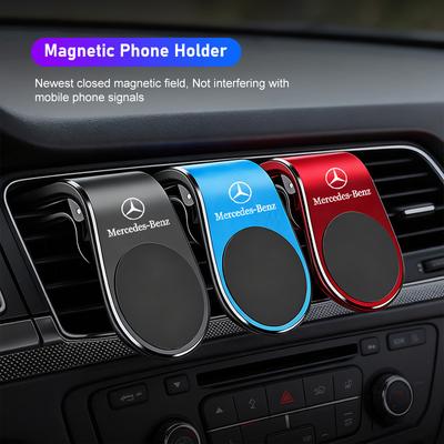 Magnetický Držák na Telefon do Auta Benz AMG Stojan pro GPS Navigaci Pro Mercedes Benz AMG GLE GLS CLA CLE GLC CLS GLA W223 W213 W206 W464 W247 W167