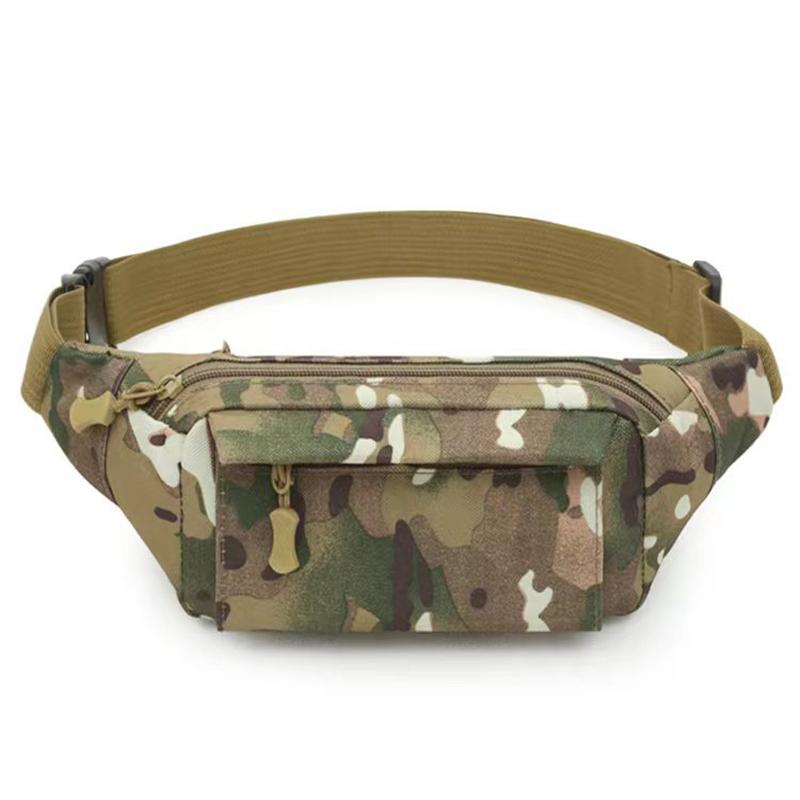 Men's Waist Bag Tactical Pouch Men Shoulder Belt Bags Hip Sack Oxford Cloth Belly Waterproof Banana Male Fanny Pack for Phone