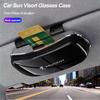 Car Visor Glasses Box Card Ticket Sunglasses Holder For Peugeot 2008 208 308 508 4008 408 3008 307 207 107 607 106 406 407 206