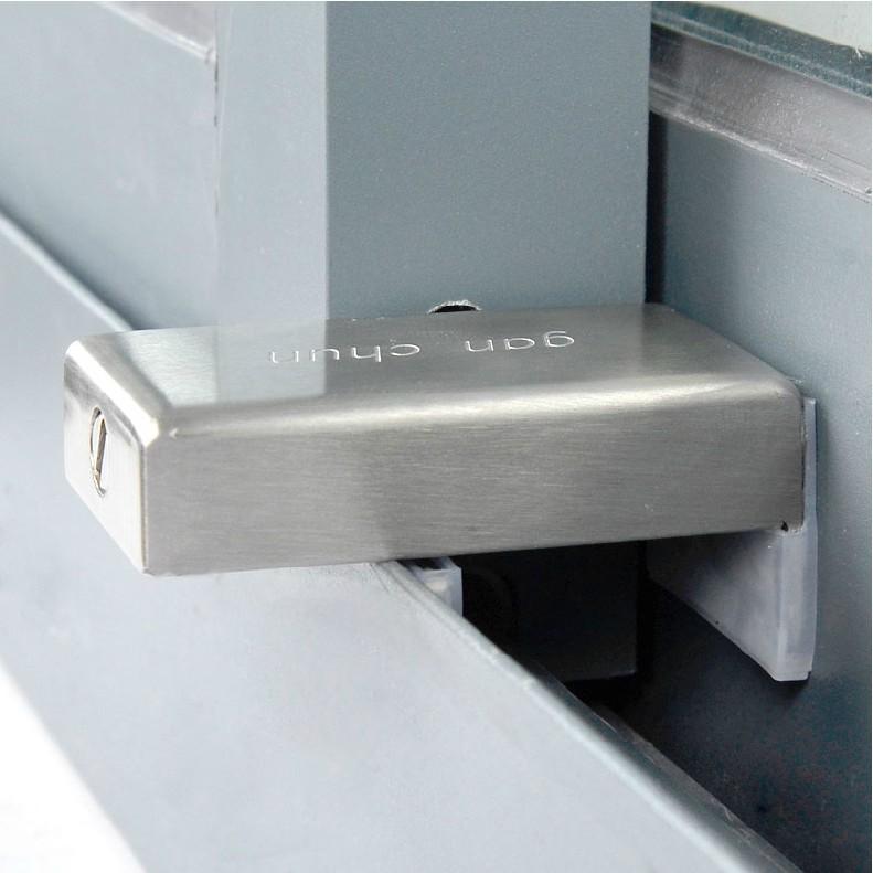 Practical Sliding Doors and Windows Lock Window Safe Lock Steel Pan Child Safety Lock Anti-theft Sliding Sash Stopper