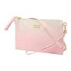New VERSACE JEANS COUTURE Leather Wrist Bag, Clutch, Envelope Bag, Crossbody Bag Trumpets Women's Pink E1VWAB6X-71899-426
