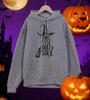 Happy Halloween Broom Hat Printing Men Hoodies All-Match Casual Pullovers Autumn Fleece Hoodie Loose Pocket Male Streetwear