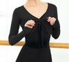 ProDance Ballet Ballet PT010M Top, Open-Waisted, Wear, (XL, Black)