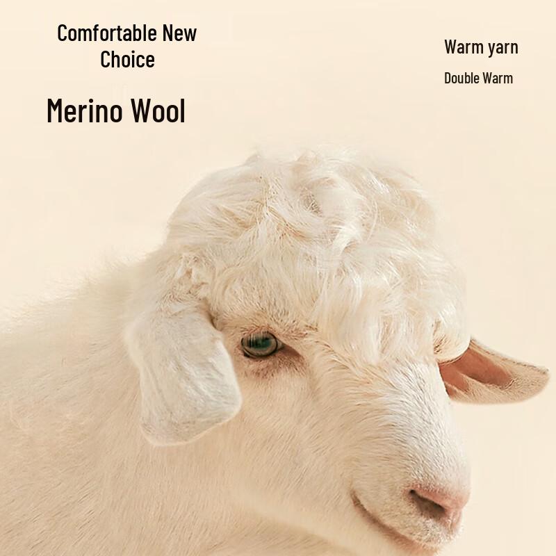 TRIES Men's Semi-High Collar Wool Blend Sweater