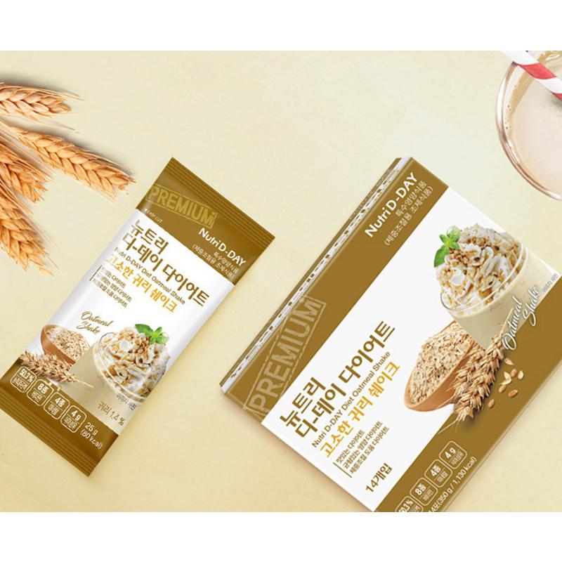 Nutri D Day Diet Savory Oat Shake 14p, 350g, 1 Piece
