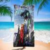 Asciugamano da Bagno Anime E-Evangelions Microfibra Morbido Assorbente Traspirante Per Bambina Bambini Decorativo Cartone Animato Asciugamano da Spiaggia