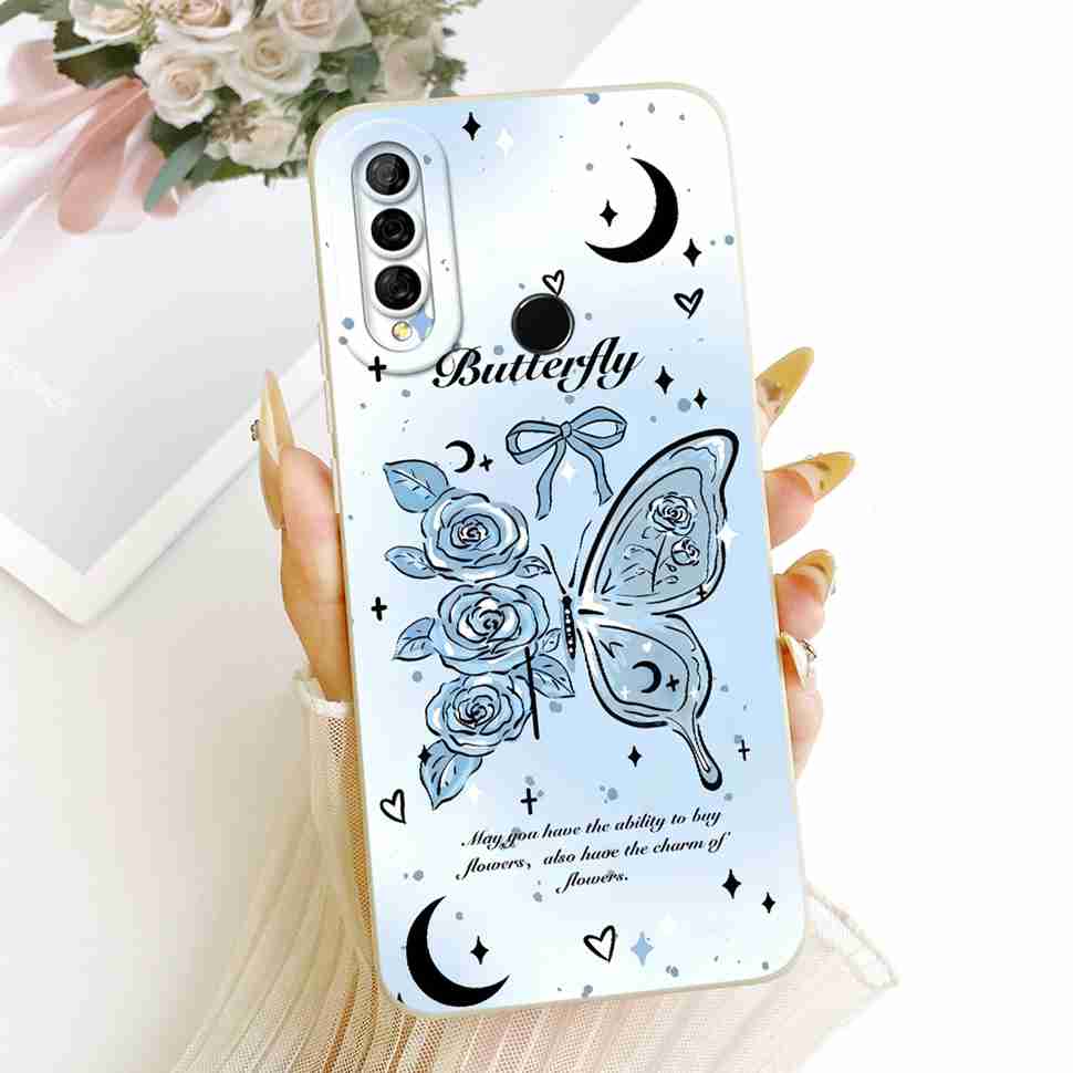 Honor 10i Silicone Phone Case Full Cover For Honor 20 lite 20lite Honor10i Protection Cute Cartoon Girl Design Protective Shell