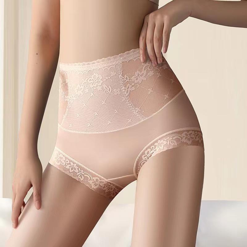 NEW Underpanties Tummy Control Pants Sexy Panties Hollow Lace Lingerie Traceless Briefs Butt Lift High Waist Women's Intimates