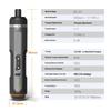 Multifunctional Electric Screwdriver Set 7 Speed Mode Portable Magnetic Charging Tool With Accessories For Various Tasks
