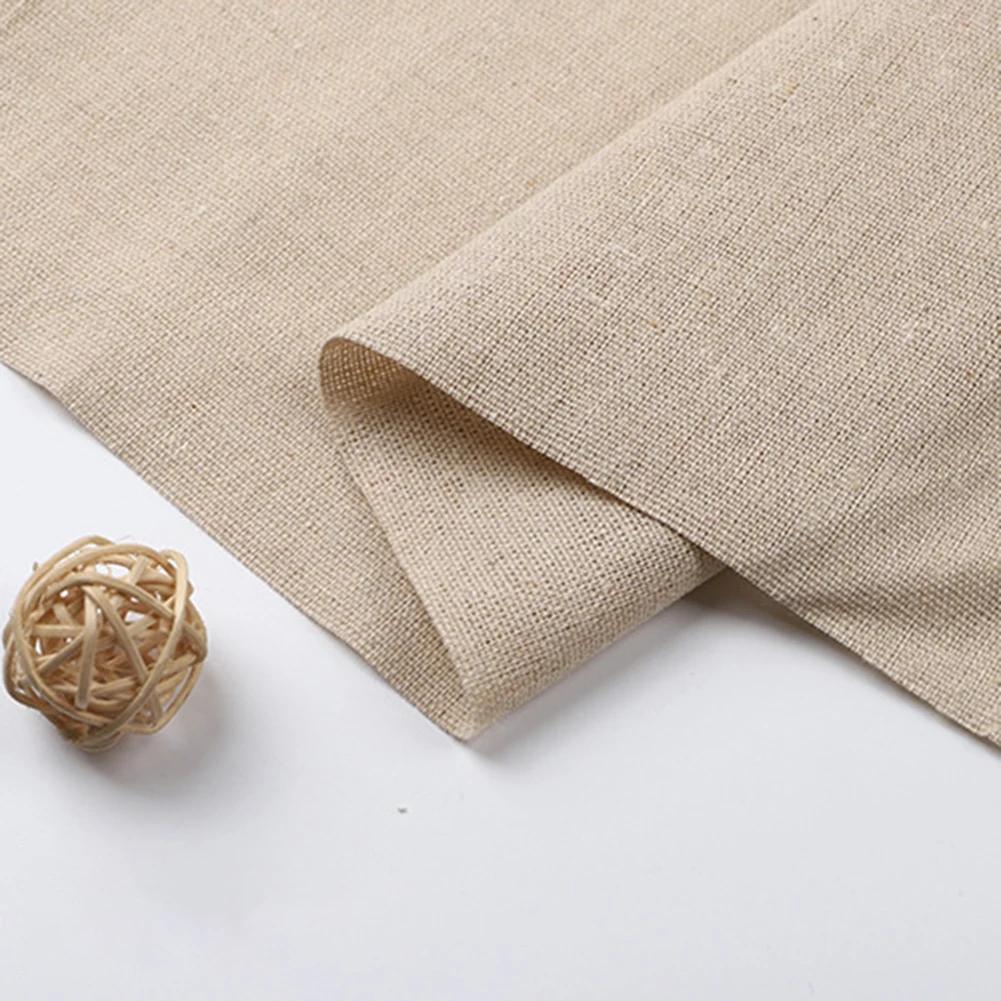 Greige Options Clothing DIY Handmade Breathable And Thick Texture Elegance Linen Natural Air Circulation Rustic