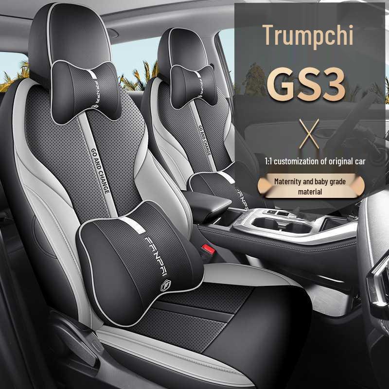 GAC Trumpchi GS3 YingSu Perforated Leather Breathable Car Seat Cover, Four-Season Cushion