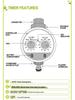 Smart Dual Dial Irrigation Timer - Automatic Home Watering Controller