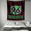 Custom Name Hannover 96 Wall Tapestry Aesthetic Wall Hanging Printed Fabric Blanket Decorative Tapestries for Bedroom Living Room Home Decor