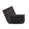 BEARKY Anti-Theft Faraday Bag for Car Keys Carbon Fiber Signal Blocking Pouch with Keychain for Privacy Protection