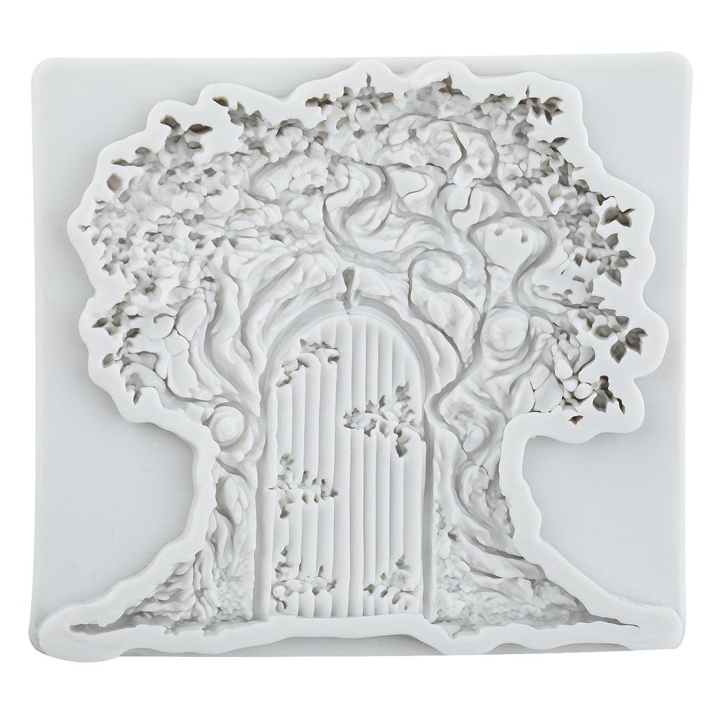 Silikonová forma Domeček na stromě Formy na fondán Strom Nástroje na zdobení dortů Téma Dort Dezert Zdobená Čokoládová forma na bonbony