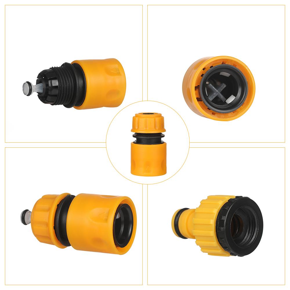 Flexible Car Wash Lawn Watering Pipe Joint Garden Hose Connectors Irrigation Tube Adapter Extender